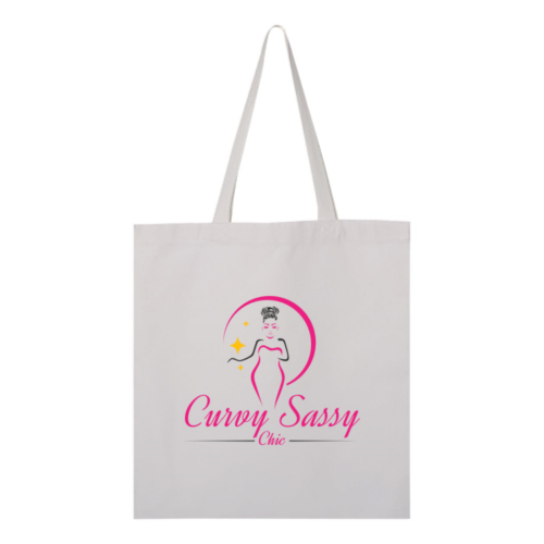 Curvy Sassy Chic Tote Bag