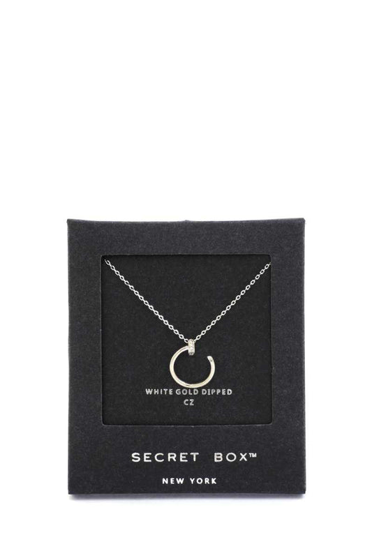 SecretBox Nail Charm Necklace